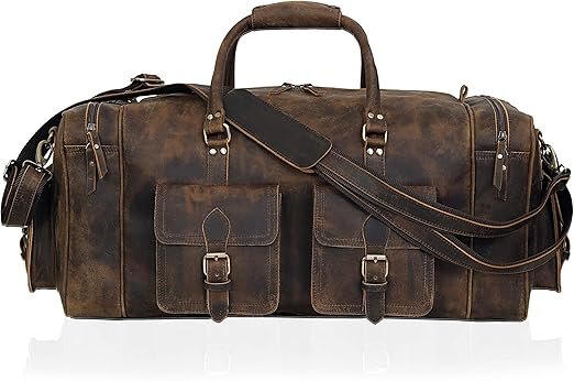 Pieltoro RustHaven Leather Duffle Bag