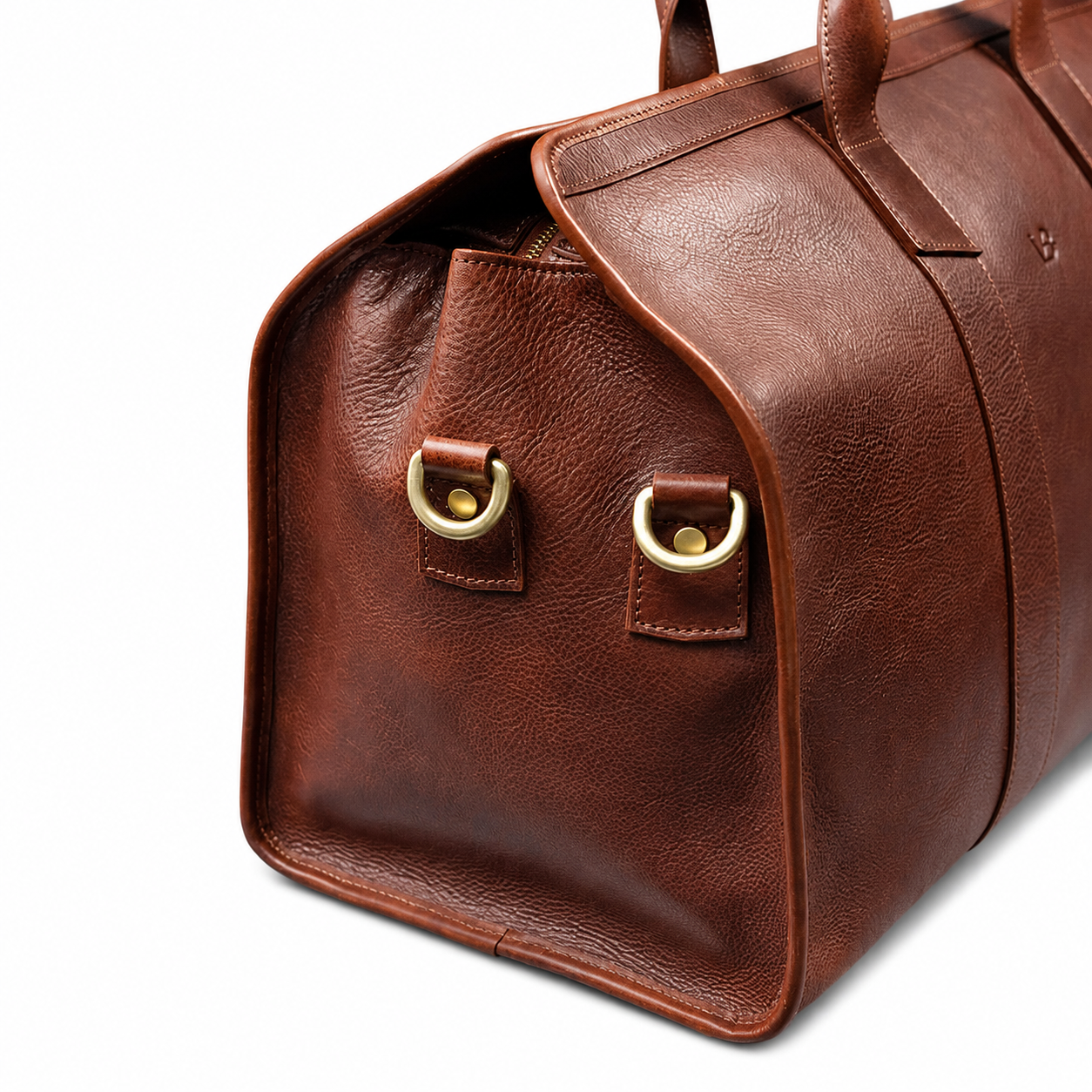Pieltoro Genuine Leather Travel Duffle Bag - Image 5