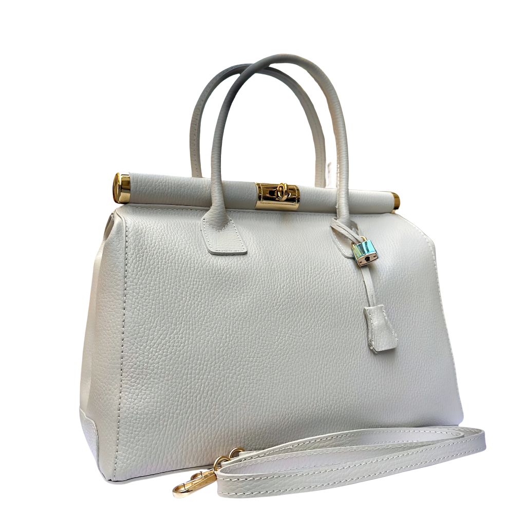 Pieltoro Ivory Elegance Tote