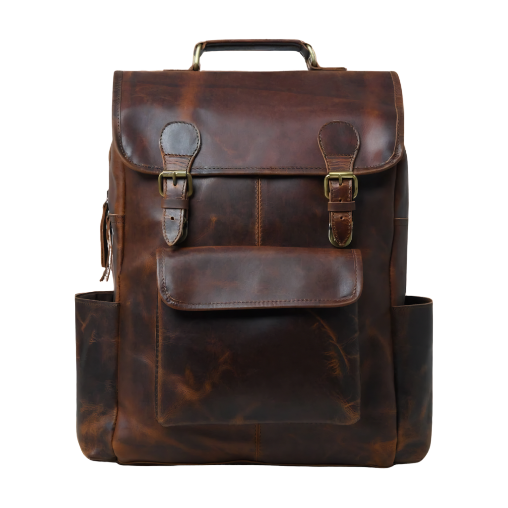 The Pieltoro Maverick Leather Bagpack
