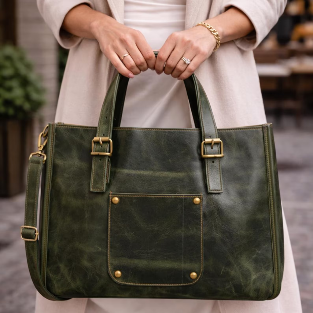 The Olive Tote Bag - Image 6