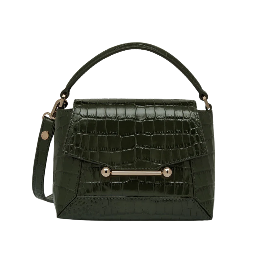 The Jade Pieltoro Top-Handle Bag