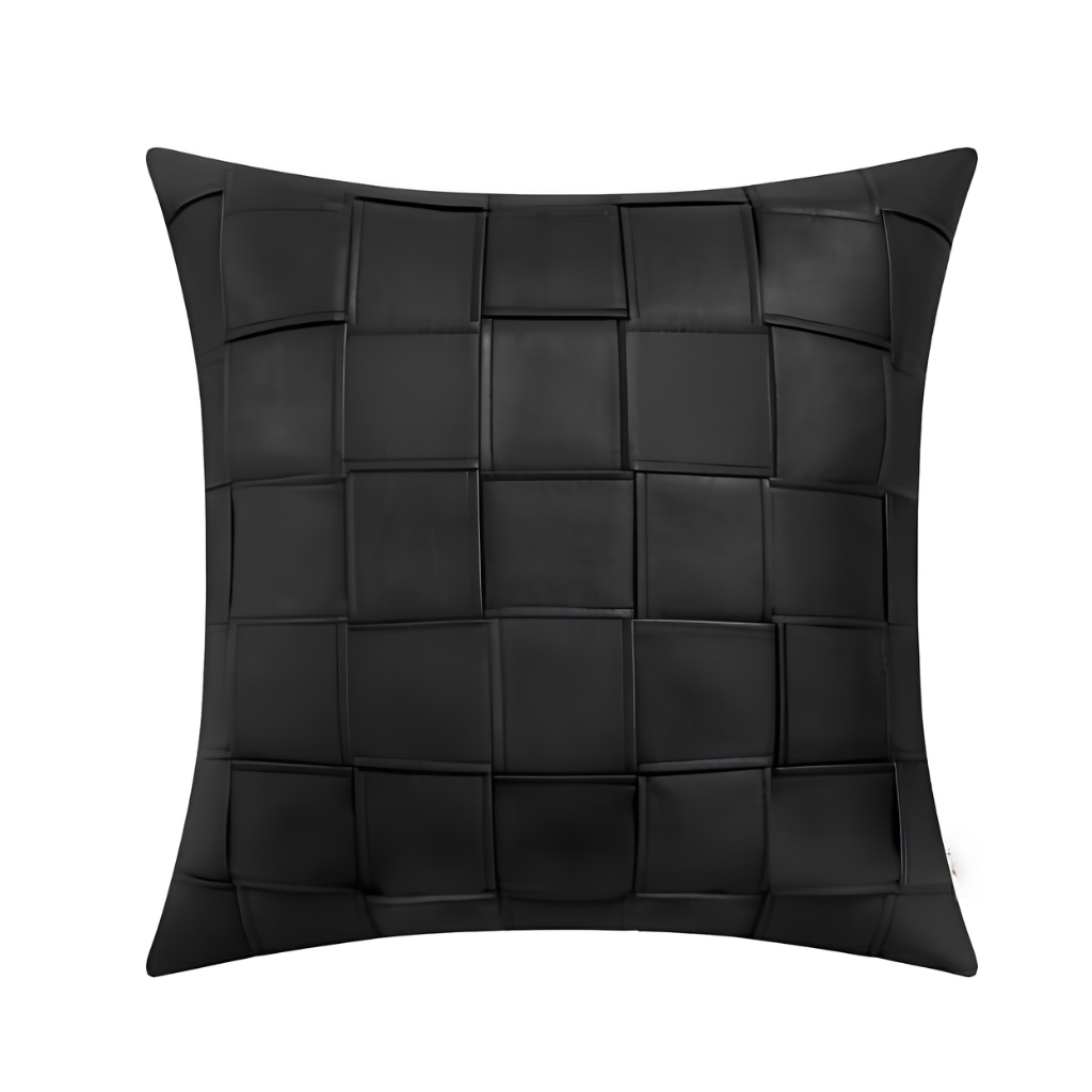 Matrix Grid Pieltoro Leather Cushion Covers