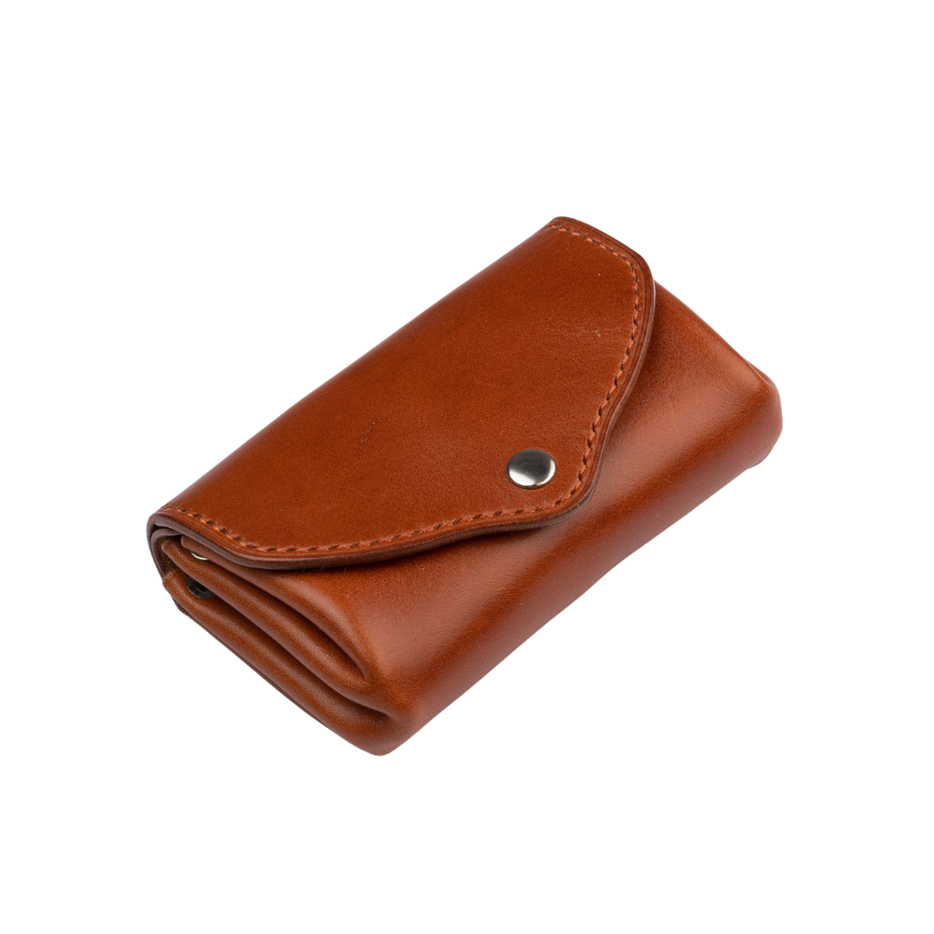 Accordion Handmade Leather Card Holder