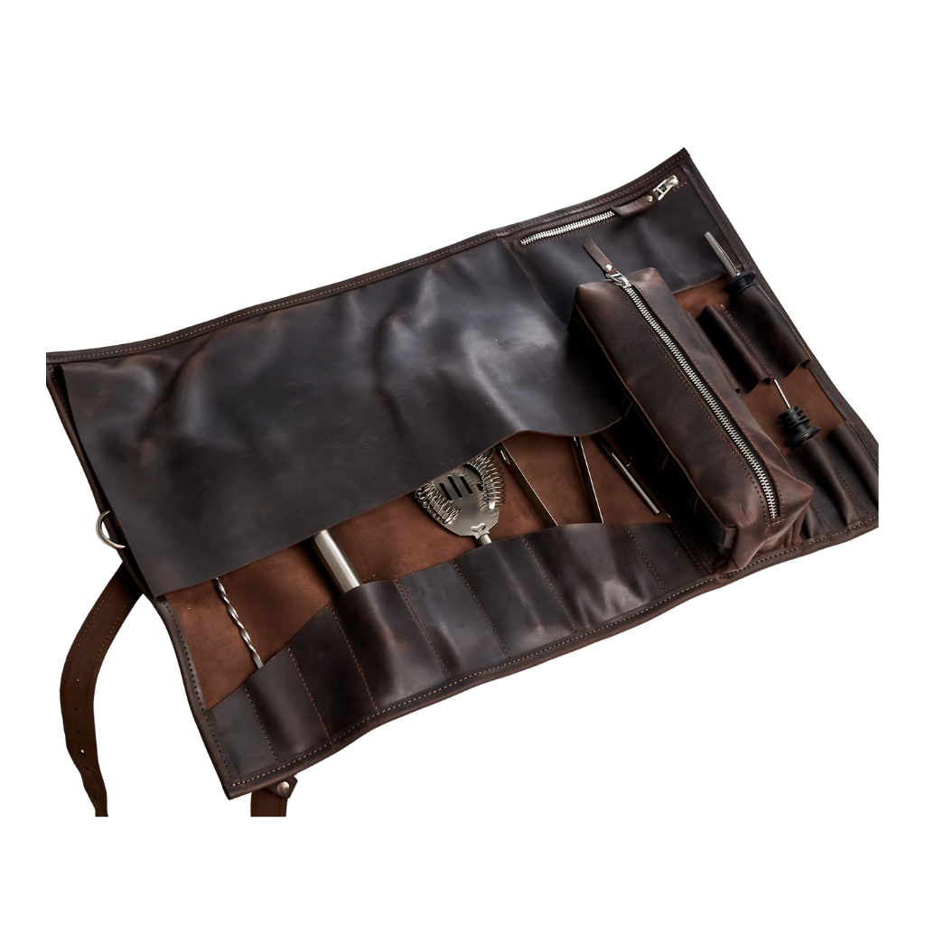 Leather Bartender Tool Bag