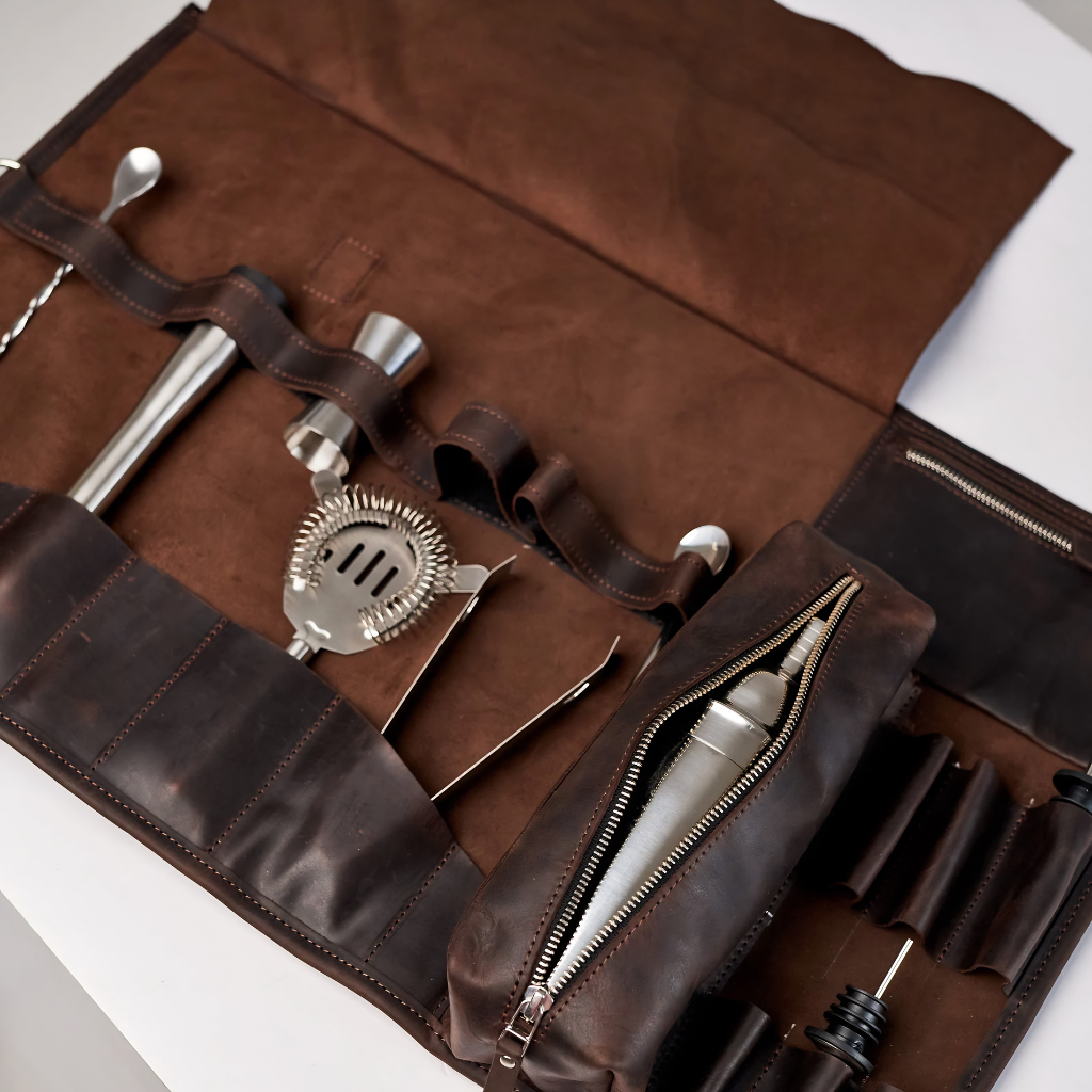 Leather Bartender Tool Bag - Image 3