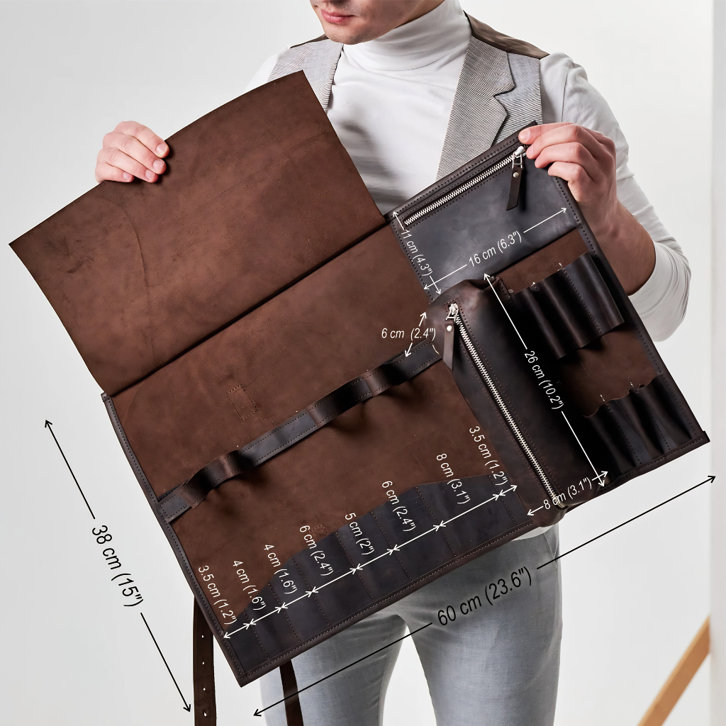 Leather Bartender Tool Bag - Image 2