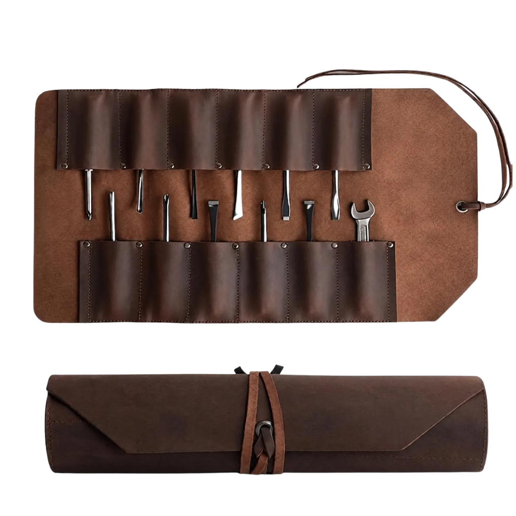 Artisan Leather Tool Roll - Image 3
