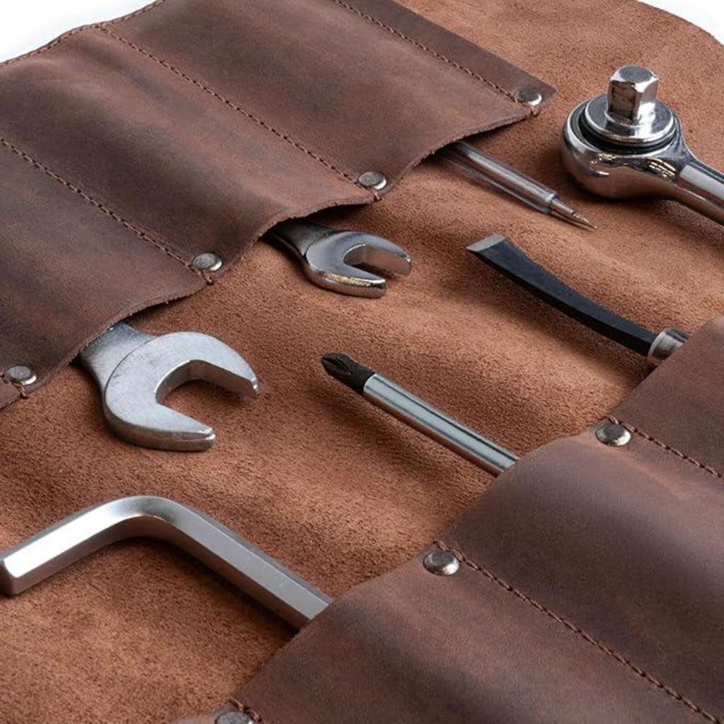 Artisan Leather Tool Roll - Image 4