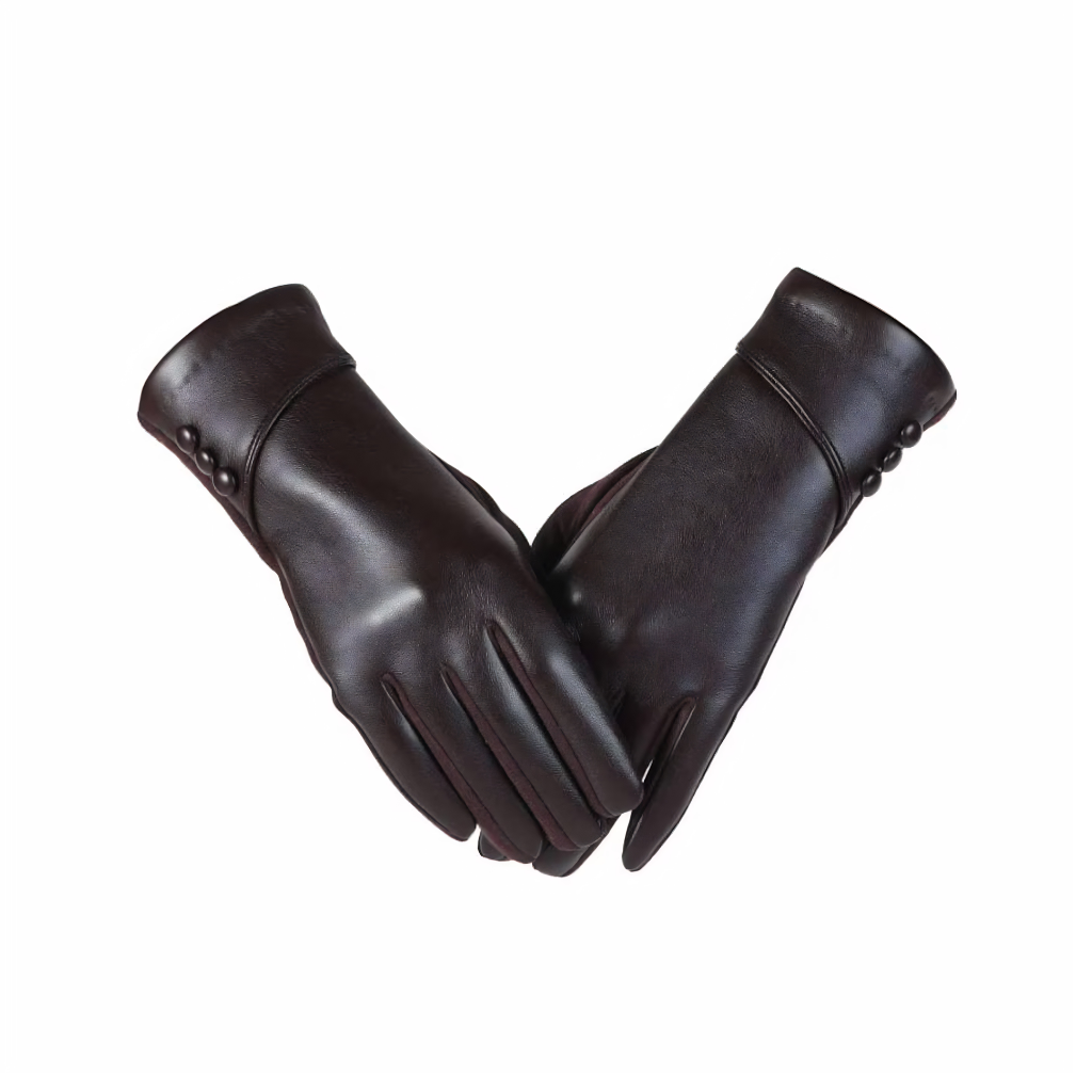 Pieltoro Button Accent Gloves